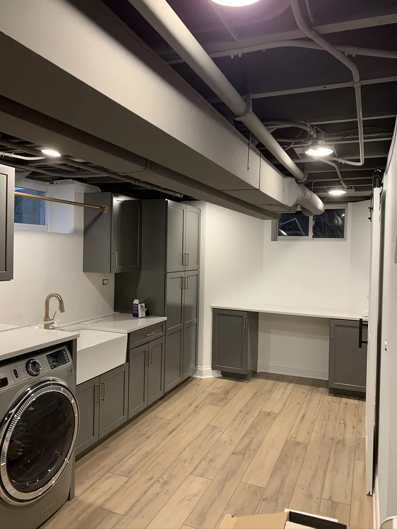 Basement remodel in Highland Park, IL — photo 4