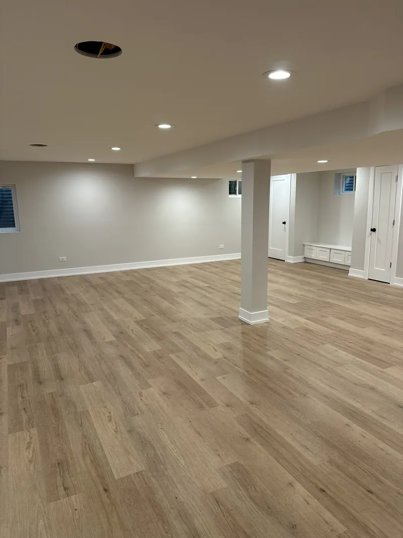 Basement remodel in Wheaton, IL by Dream Home Services