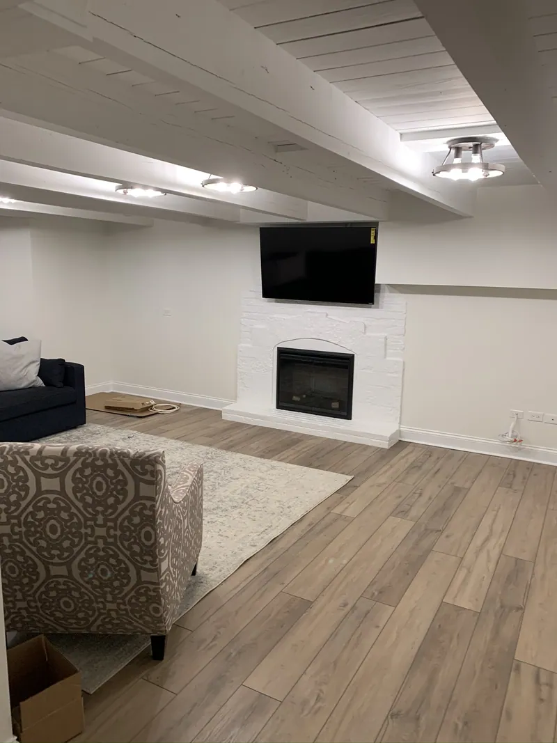 Basement remodel in Highland Park, IL — photo 2