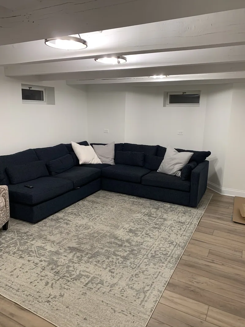 Basement remodel in Highland Park, IL by Dream Home Services